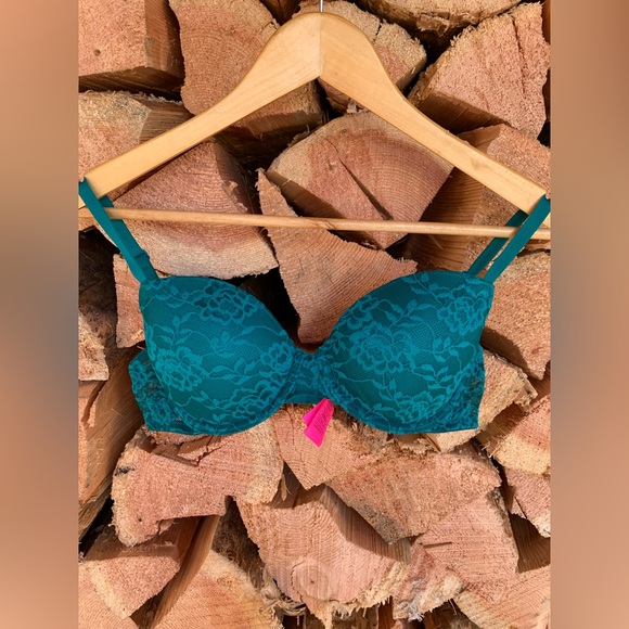 La SENZA Other - Lace Teal Pink Underwire Bra Size 36C La Senza